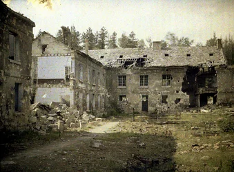 Glasfabrik, Vauxrot, Cuffies, Aisne, Frankreich, 1917